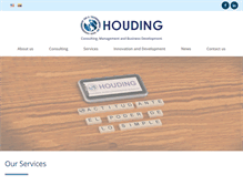 Tablet Screenshot of houding-sas.com